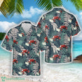 1958 Farmall Cub Tractor with Blade & Chains Hawaiian Shirt Beach Shirt