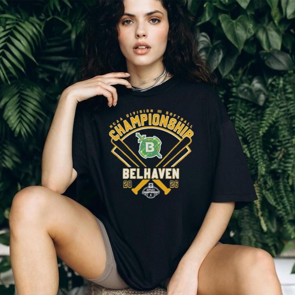 2026 NCAA Division III Softball Championship Belhaven Blazers Graphic T Shirt