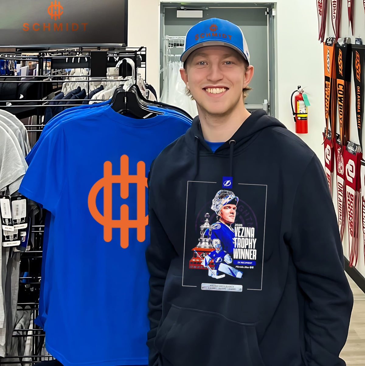 2026 Vezina Trophy Winner Tampa Bay Lightning Andrei Vasilevskiy poster shirt