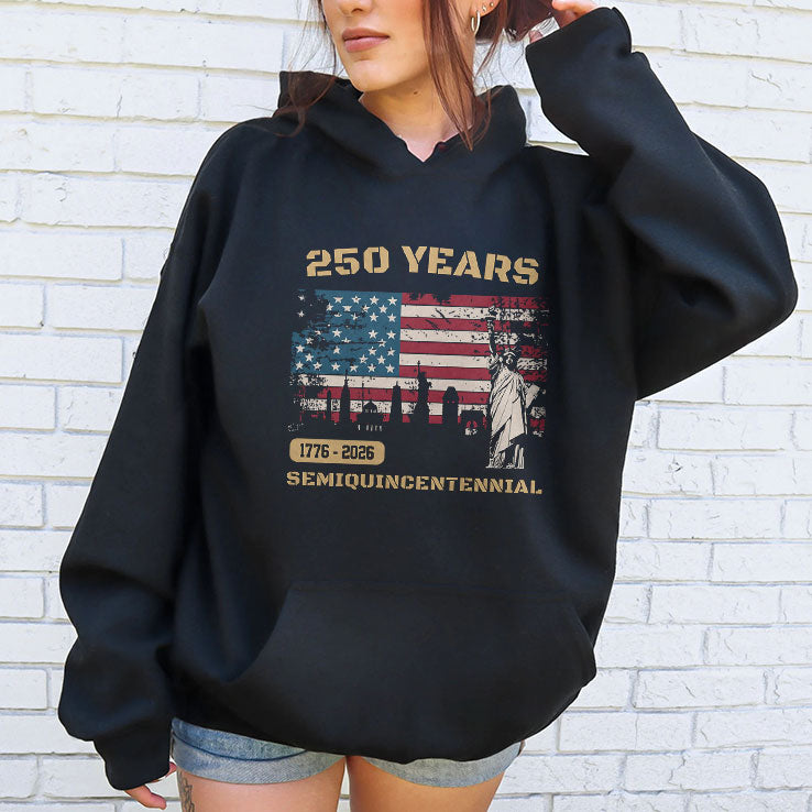 250 Years Of America 1776 2026 Semiquincentennial T Shirt