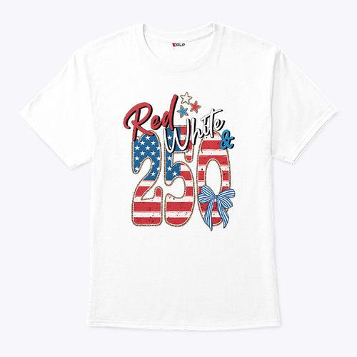 250th Anniversary Red White And Blue Shirt