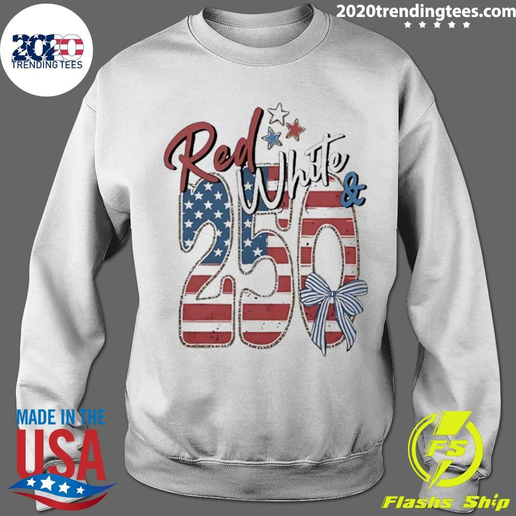 250th Anniversary Red White And Blue Shirt