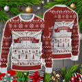 3D Smirnoff Ugly Sweater Christmas Holiday Gift Beer Drinking Christmas Sweater Christmas Holiday Gift