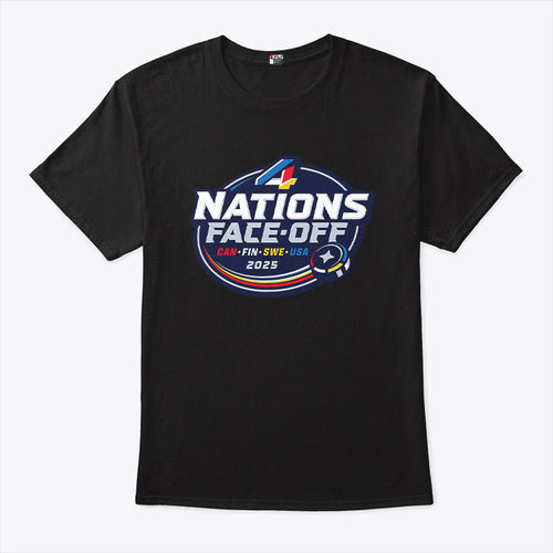 4 Nations Face-Off CAN FIN SWE USA 2025 T Shirt
