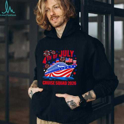 4th Of July Cruise Squad 2026 shirt