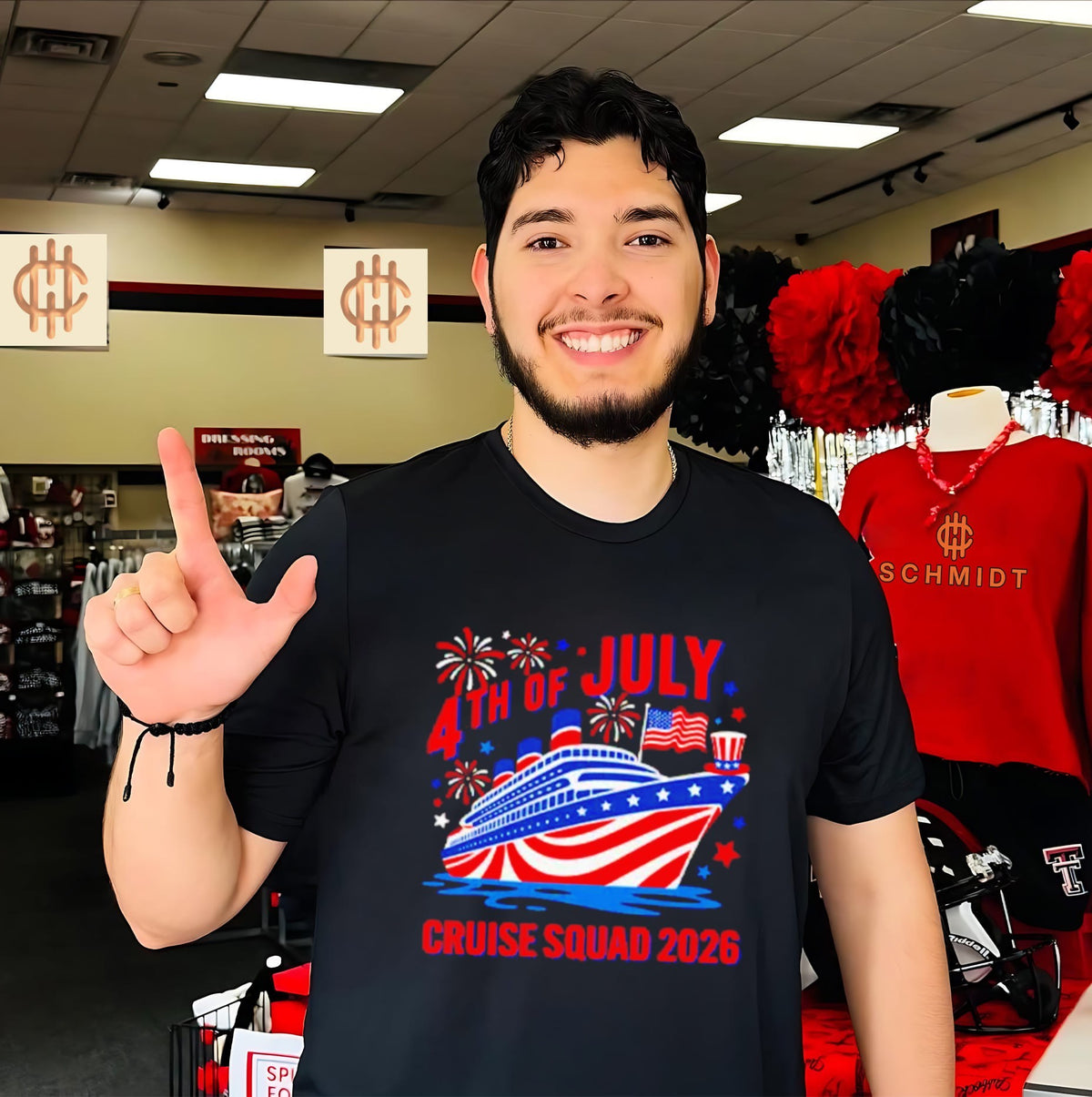 4th Of July Cruise Squad 2026 shirt