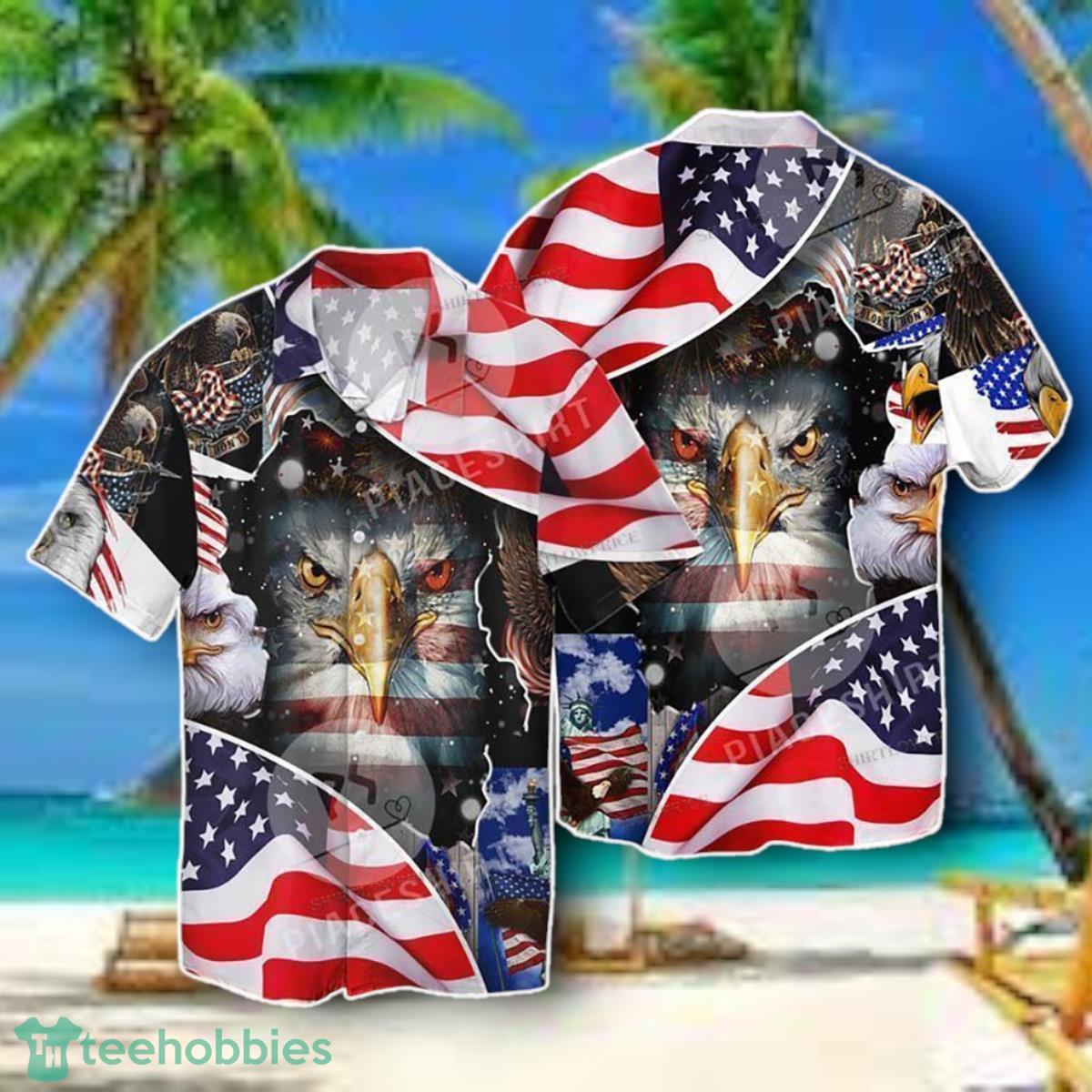 4th Of July Independence Day American Eagle For Men And Women Hawaiian Shirt Style Gift