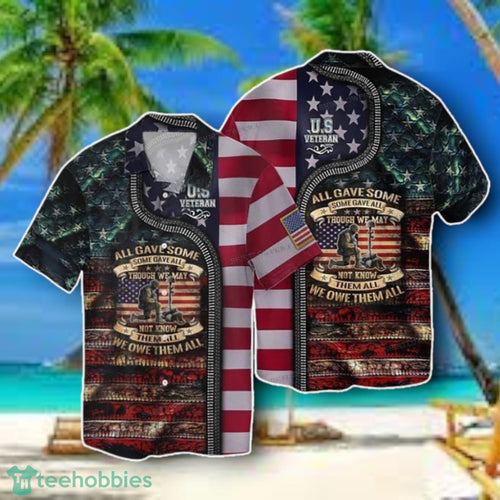 4th Of July Independence Day Memorial Day All Gave Some Owe Owe Them All Hawaiian Shirt Style Gift