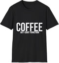 Funny Coffee Or I Cant Function T-Shirt – Caffeine Lover Tee for Men Women Minimalist Coffee Humor Gift – by Upside Revenue