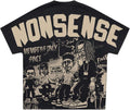 Men's T-Shirt Y2K Graphic Tees Short Sleeve Punk Summer Loose Top Streetwear