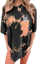 Womens Oversized Graphic Tees Moon Printed Tshirts Butterfly Shirt Vintage Summer Y2K Tops