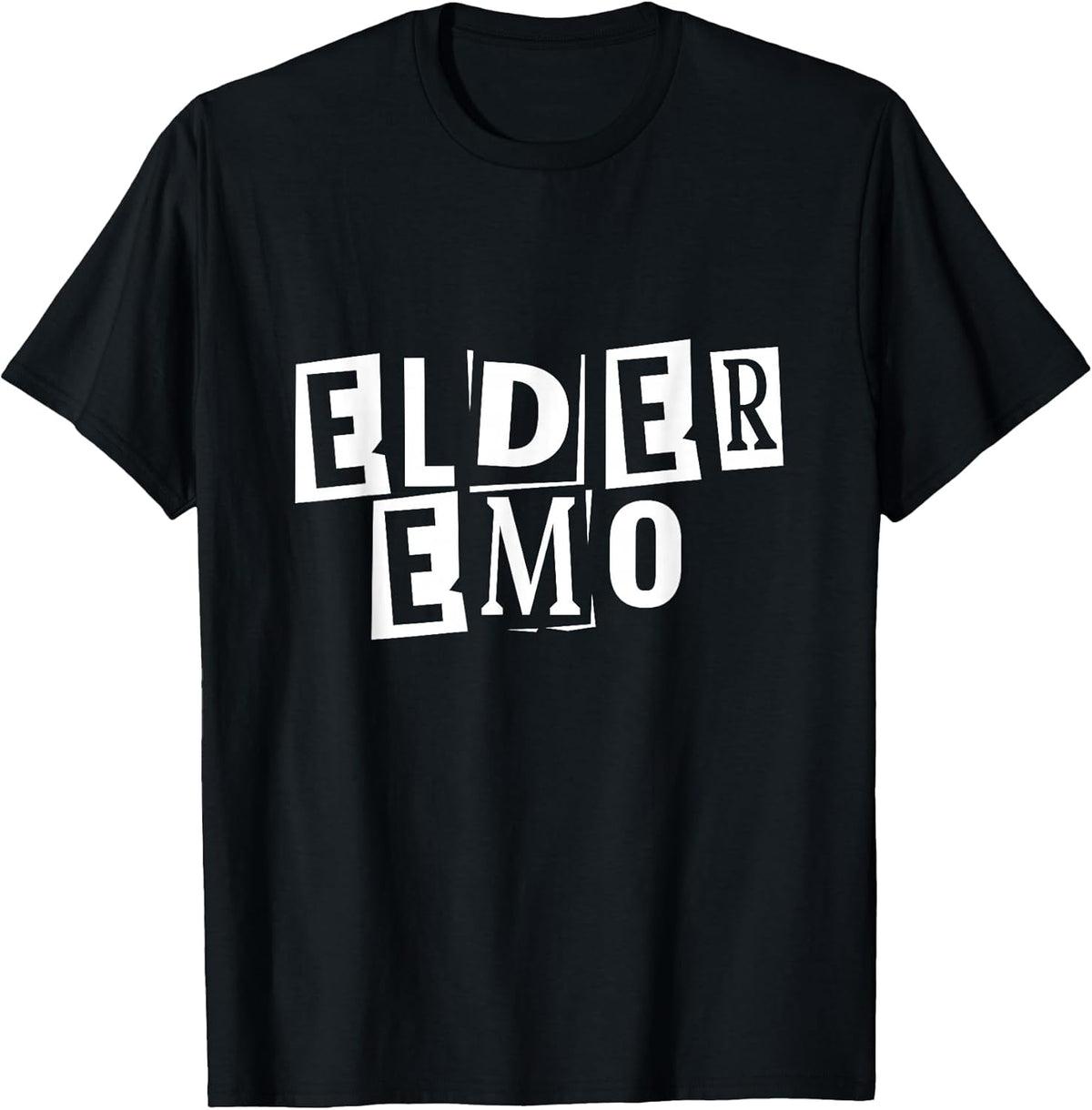 Elder Emo Goth Funny Black Gothic Dark Punk Gift