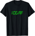 It's I Don't Give a Fuck Time IDGAF Sarcastic No Fucks Given T-Shirt