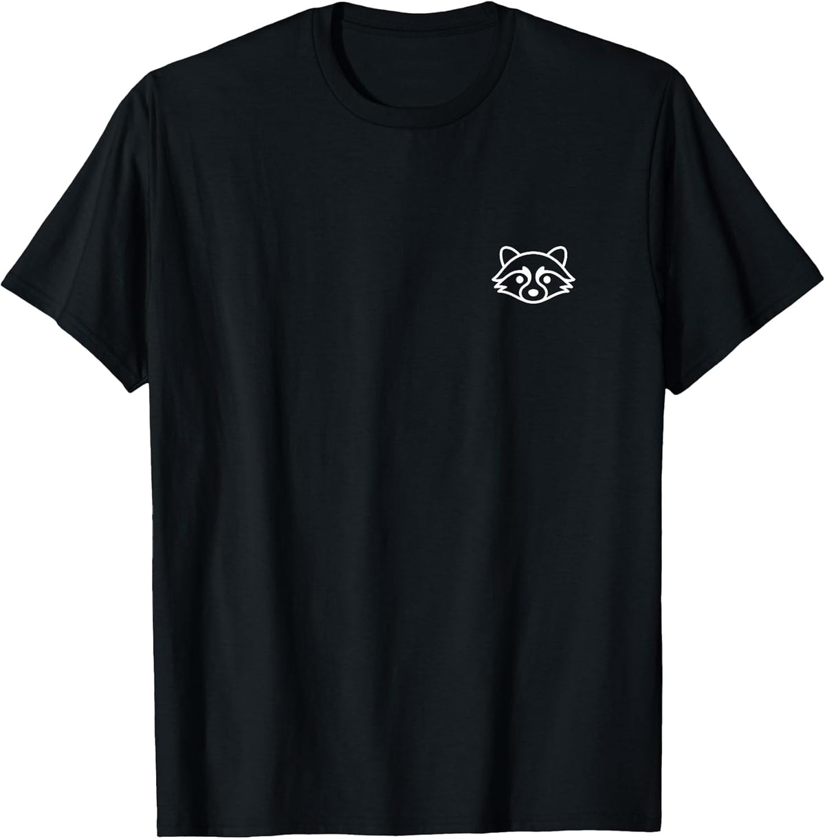 Minimalist Raccoon T-Shirt