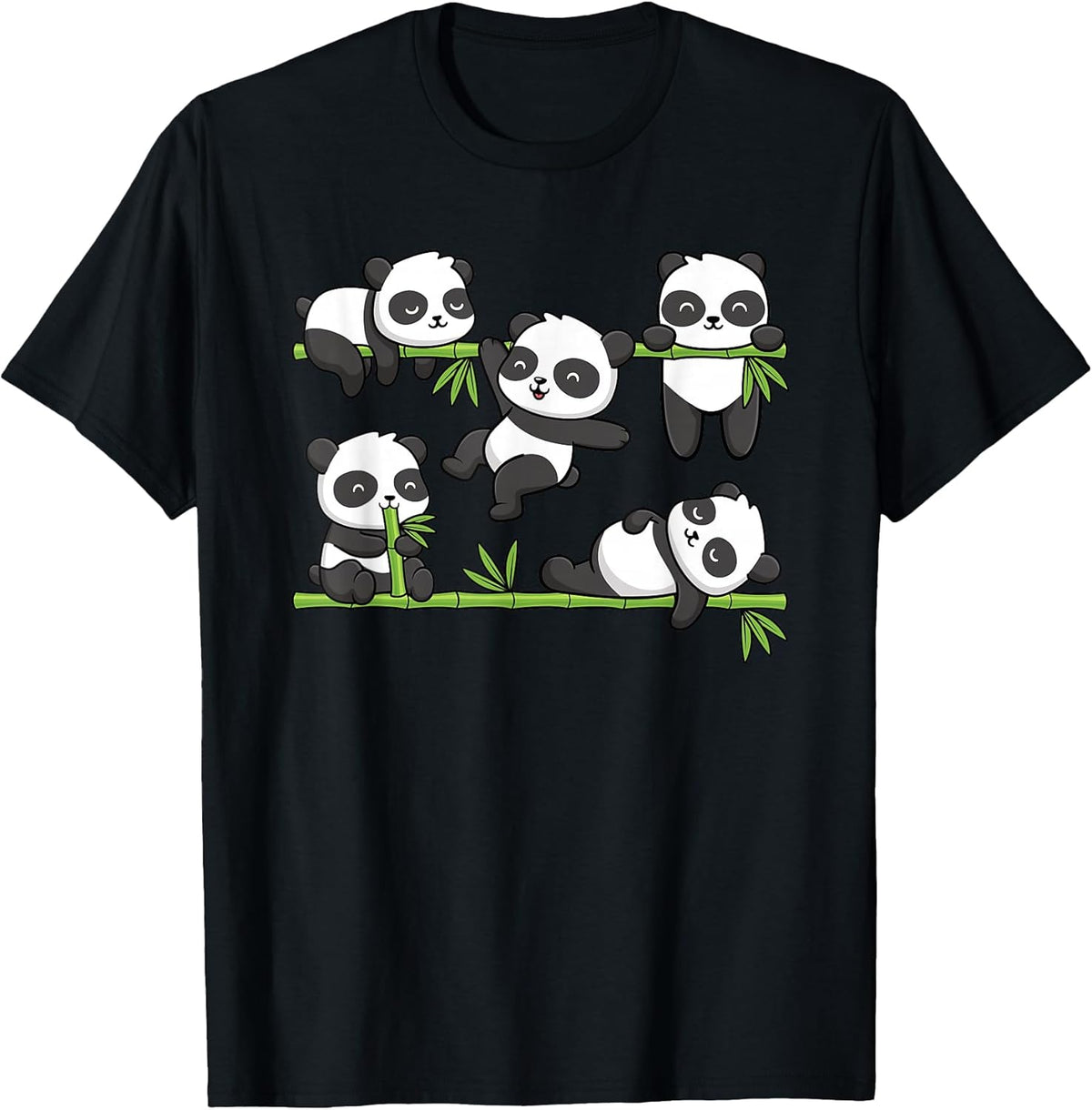 Kawaii Panda Bear Panda Lover Men Women Kids T-Shirt