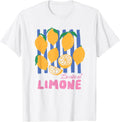La Vita al Limone Funny Italian Lemon Fruit Summer Aesthetic T-Shirt