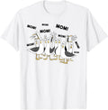 Funny Seagull Mom Mom Ocean Life Mother's Day Bird Animal T-Shirt