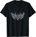 Gym Goth Abstract Dark Minimalist T-Shirt