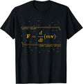 May The F = m(dv/dt) Be with You - Funny Physics Geek T-Shirt