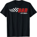 Dad Pit Crew Race Car Birthday Family Matching Pit Crew T-Shirt