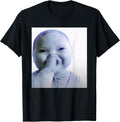 Ai Baby Meme Funny Laughing Baby Baby Meme Brainrot T-Shirt