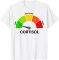 Low Cortisol Levels Meme Funny T-Shirt