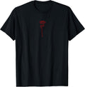 Minimalist Aesthetic Red Rose Soft Grunge Punk Goth Artsy T-Shirt