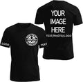 Custom T Shirts Customized T Shirts for Men Women Bulk Personalized Cotton Tee with Logo/Photo/Text Custom Top