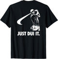 Just DUI It Funny Golf Swing Athletic T-Shirt