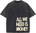 Mens Oversized Graphic Tees Streetwear Baggy Shirts Y2k Vintage Acid Wash Cotton Tshirt Harajuku Grunge Shirt Men