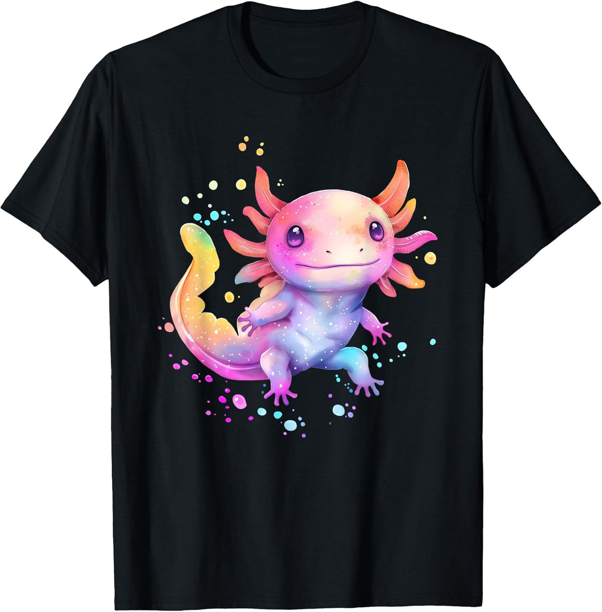 Axolotl Animal Pop Art Cute Axolotl Lover for Boy Girl T-Shirt