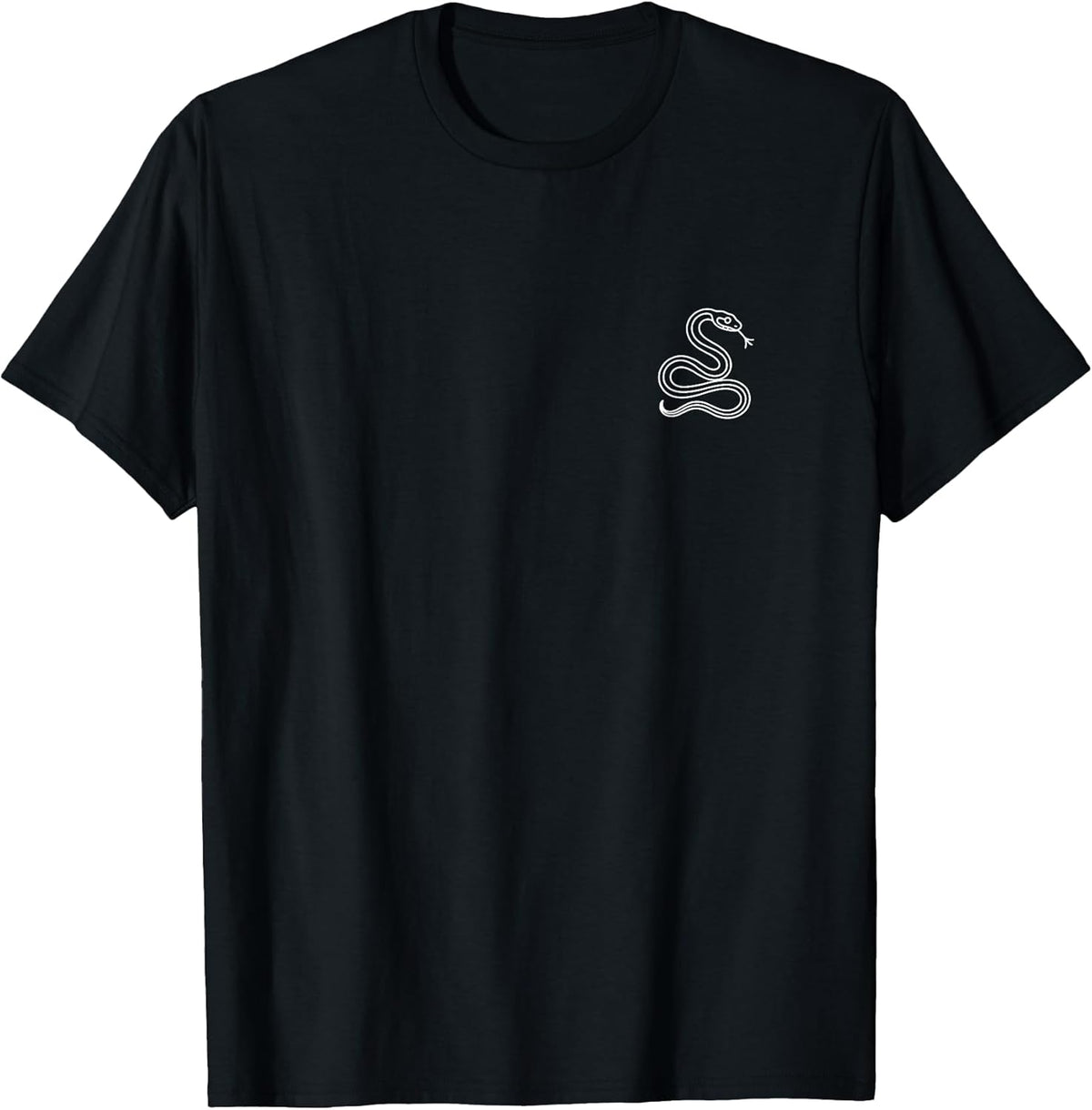Snake Minimalist Line Art Ball Python Corn Snakes T-Shirt
