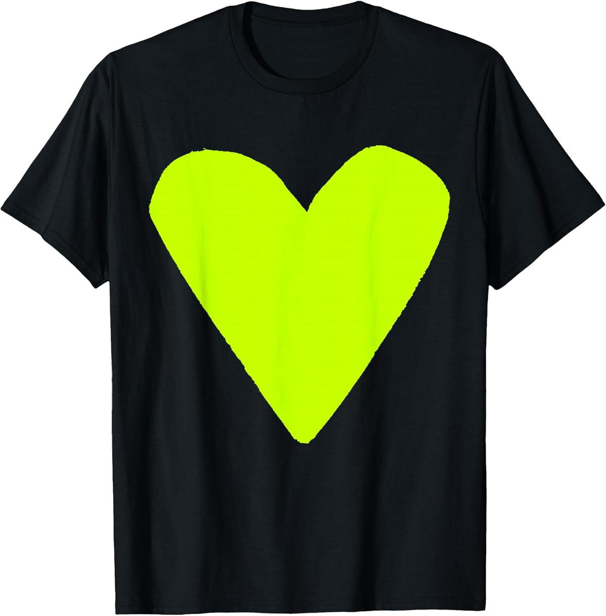 Pop Art Big Heart Graphic Tees
