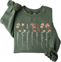 Custom Grandma Mom Gardens Birth Month Flower For Women, Mama Gifts For Birthday Mothers Day Christmas