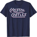 Crystal Castles Vintage Pixel Art Retro Gamer Fun T-Shirt