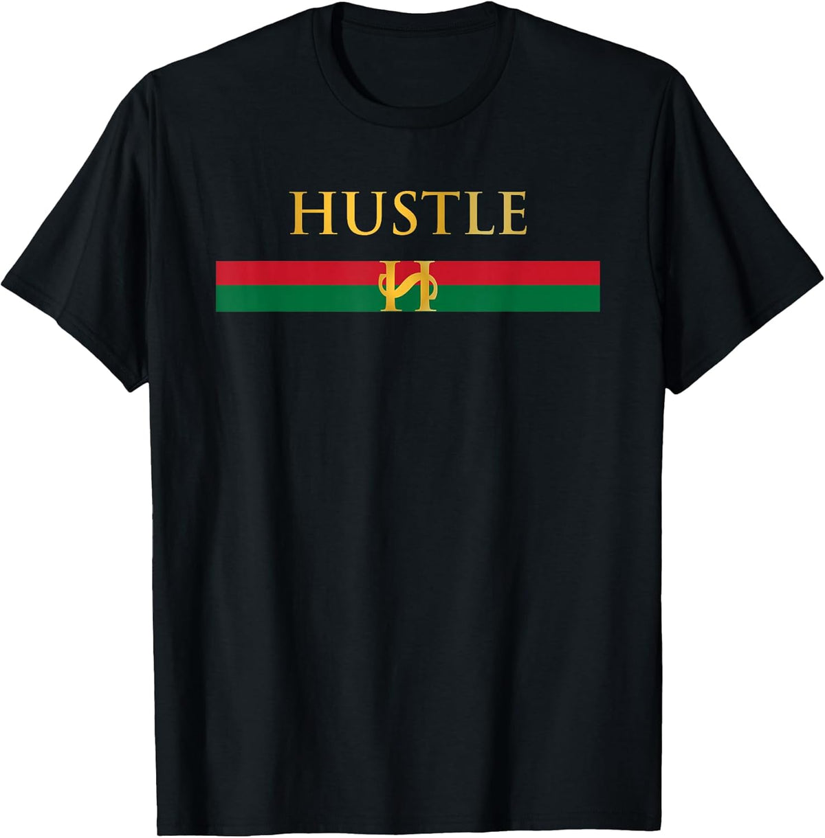 Hustle Designer Logo T-Shirt