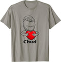 Funny Chud Guy, Chug Aesthetic Viral Meme Culture Internet T-Shirt
