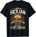 Sicily Funny Quote Sicilian Vintage T-Shirt