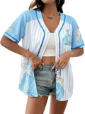 Magical Shirt for Women Baseball Jersey Magic Hawaiian Shirts Family Vacation Button up Tops