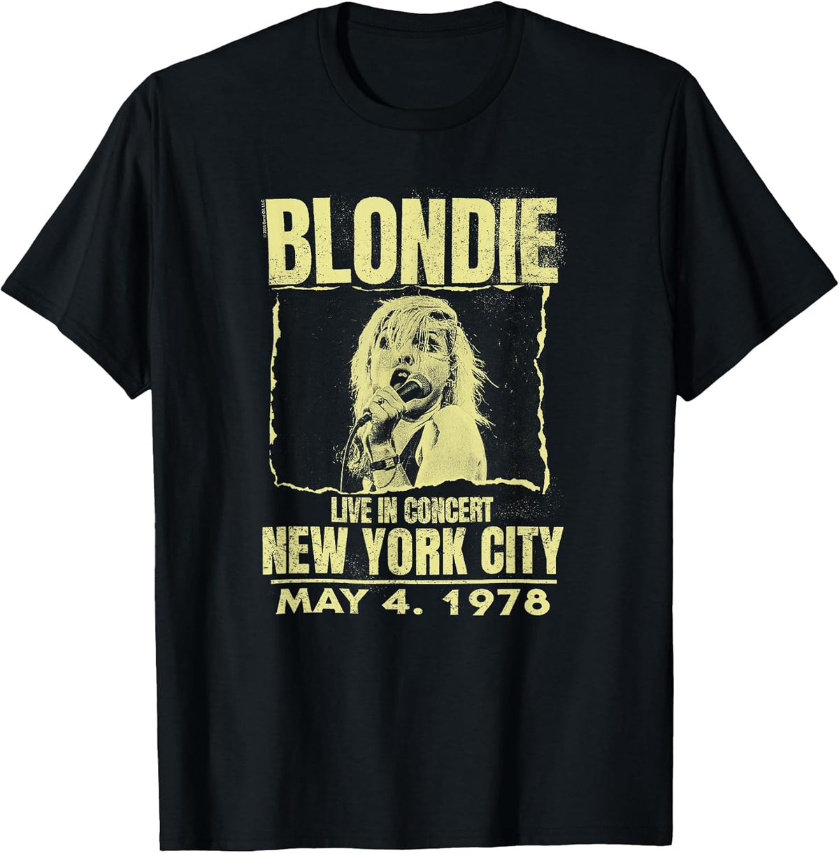 Live Concert Poster New York 1978 Vintage Band T-Shirt