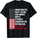 How Else Can I Offend You Today Funny Saying Quote USA Flag T-Shirt