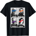 Renaissance Ninja Artists Poster Style Pop Art T-Shirt T-Shirt