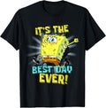 Spongebob It's The Best Day Ever! Birthday Kids Spongebob T-Shirt