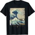 Great Wave Off Kanagawa Japanese Painting Art T-Shirt