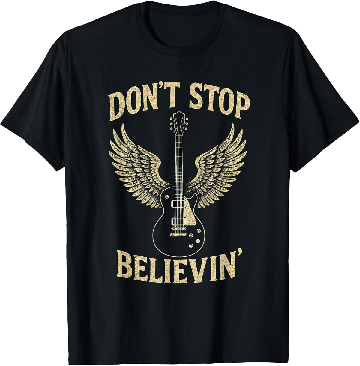 Don’t Stop Believing 80s 90s Classic Rock Graphic T-Shirt