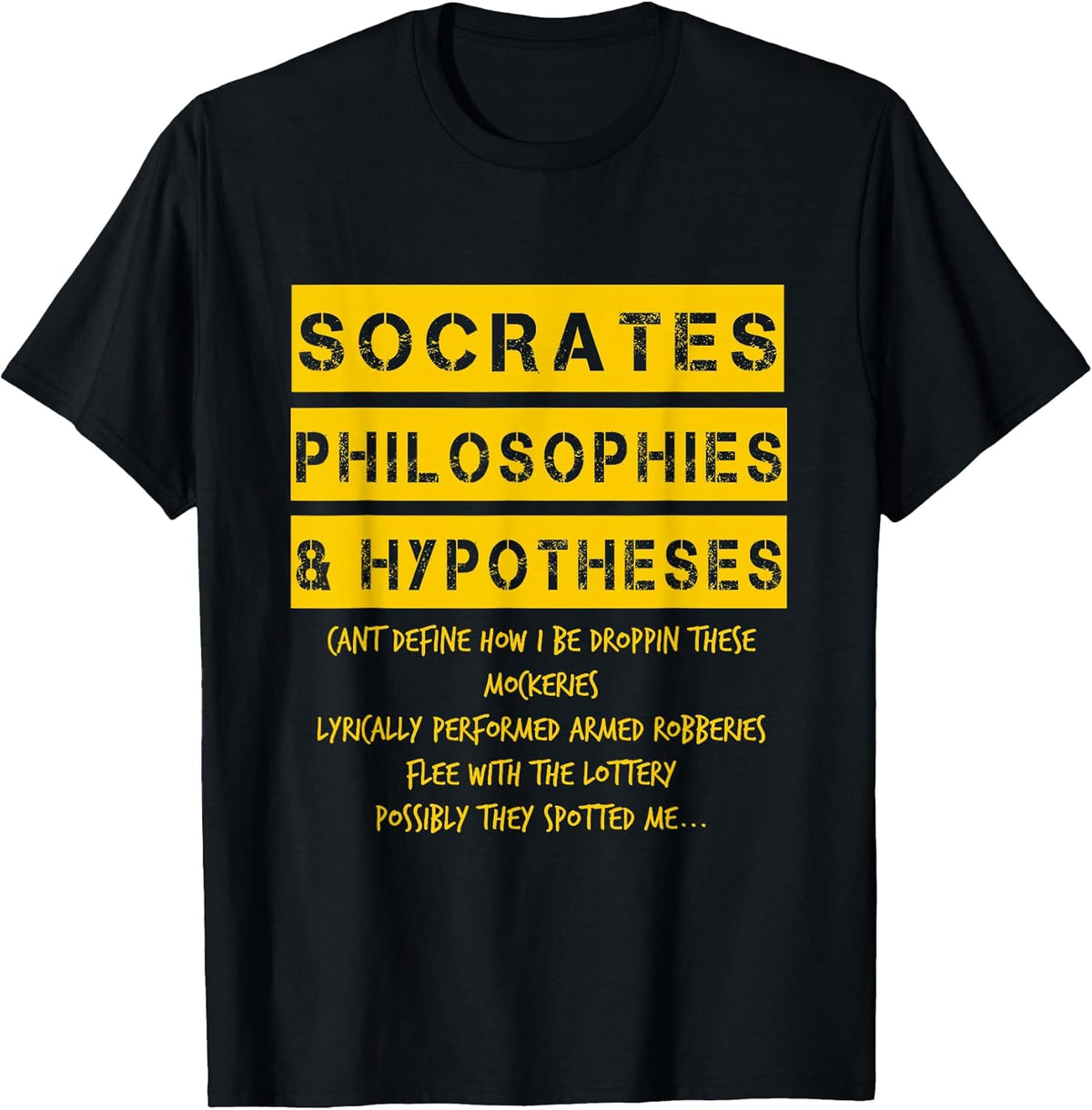 Classic Golden Era 90s Hip-Hop Rap Music Quote T-Shirt