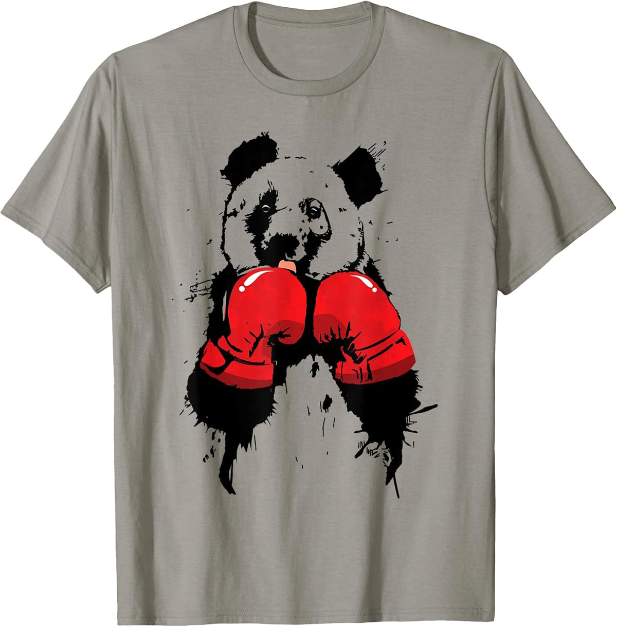 Pop Art Boxing Panda Bear Boxer T-Shirt