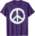 Vintage Peace Sign Love 60s 70s Retro Trippy Hippie Costume T-Shirt