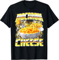 Macaroni and Cheese Meme Bootleg Rap Style 90s Vintage Funny T-Shirt
