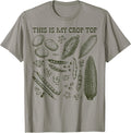 Funny Gardening Pun Vegetable Art T-Shirt